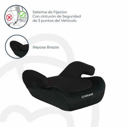 ALZADOR BOOSTER NEGRO BEBESIT - Imagen 4