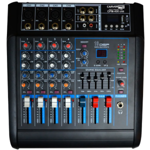 Mezclador Potenciado 4 canales CPM-400 CARVER PRO