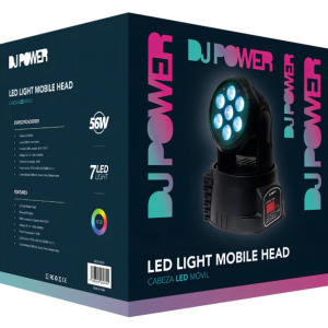 FUJI CABEZA MOVIL LED DMX RITMICA