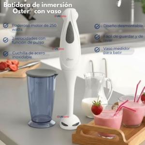 BATIDORA DE INMERSION 2VEL OSTER