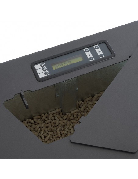 AMESTI CALEFACTOR A PELLET ITALY 8100 ROJO - Imagen 4