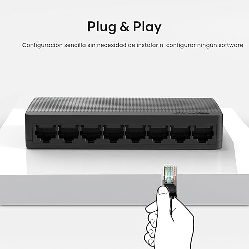 Switch 8 puertos Giga Ethernet SG108 - Imagen 4