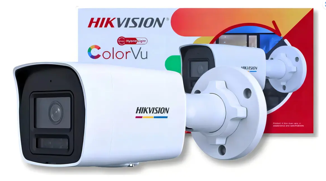 ColorVu de 2 MP con cámara de red de bala fija con luz híbrida inteligente - Imagen 3